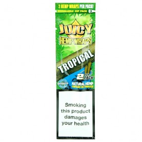 Blunty Juicy Hemp Wraps – TROPICAL (Tropické ovocie)