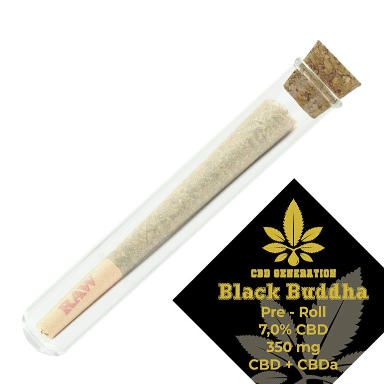 CBD GENERATION Preroll – Black Buddha 7% CBD