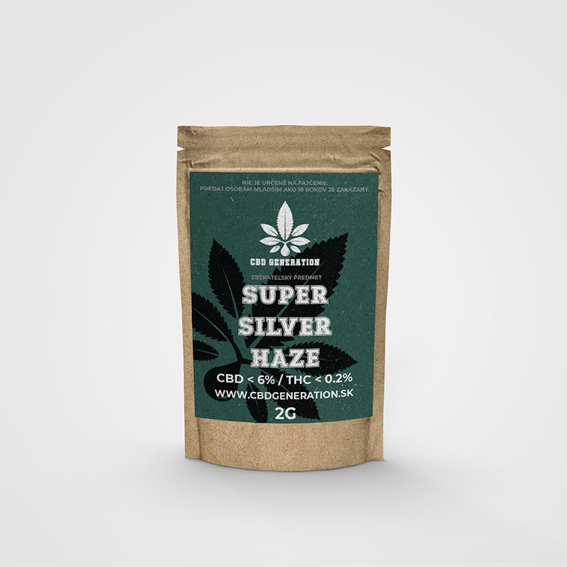 CBD GENERATION Kvety Super Silver Haze – 2g
