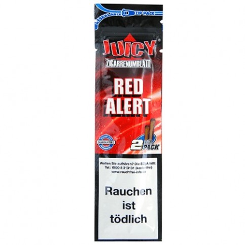 Blunty Juicy Hemp Wraps – RED ALERT (Jahoda)