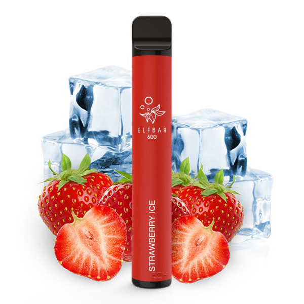 Jednorázová E-cigareta – ELFBAR – 600 PUFF – 2% – Strawberry Ice